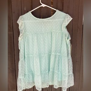BaeVely Lightweight Summer Blouse Size M
